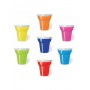 Bicchierini Plastica Colorati 50pz